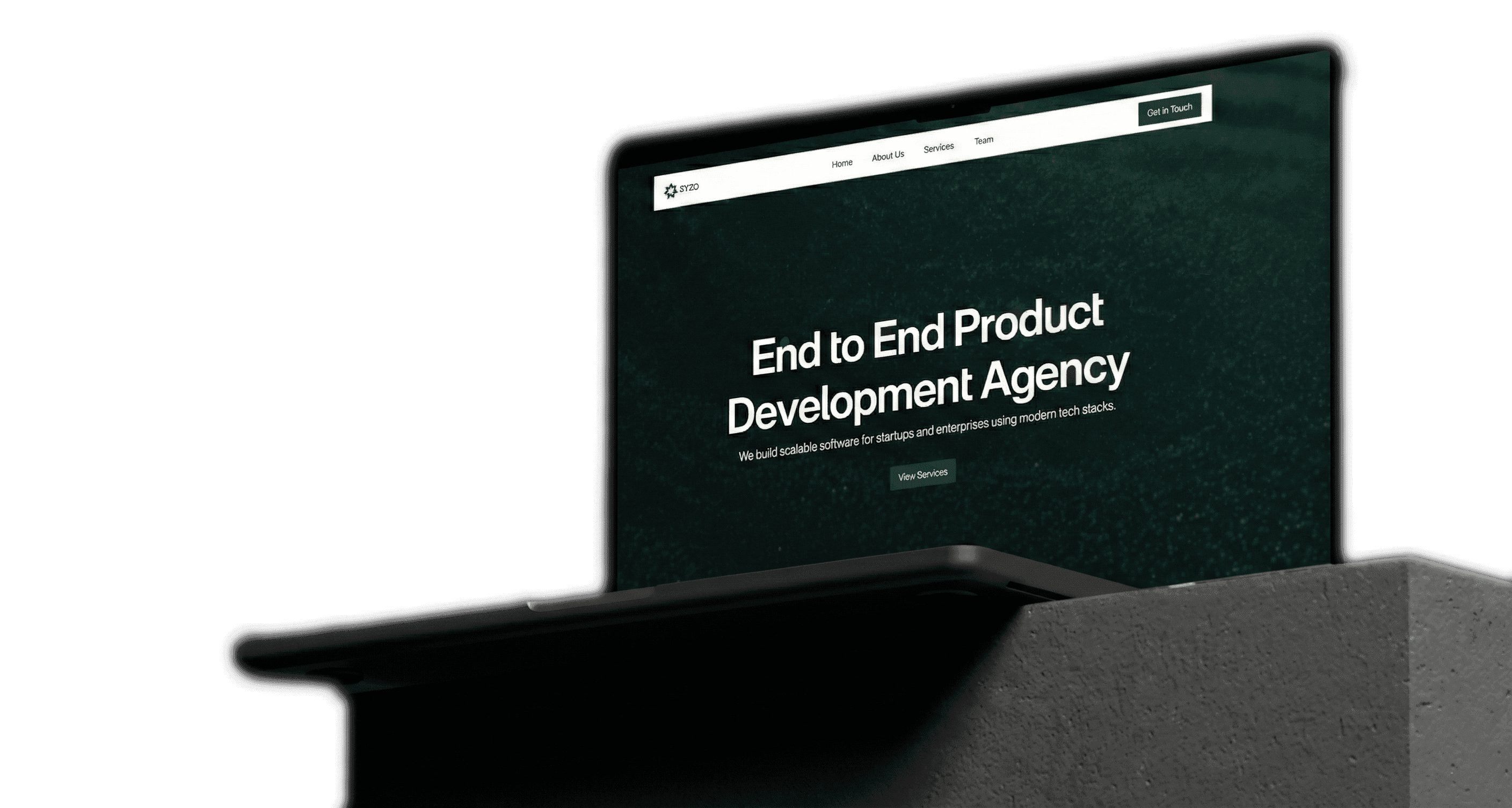 Laptop mockup